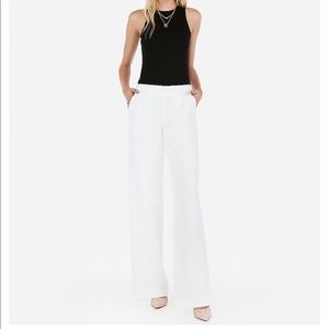 Express Twill Wide Leg Soft Pant